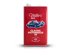 Jednorozsahový motorový olej Millers Oils - Classic Pistoneeze 50 5l