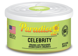 Osvěžovač vzduchu Paradise Air Organic Air Freshener 42 g, vůně Celebrity