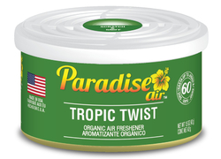 Osvěžovač vzduchu Paradise Air Organic Air Freshener 42 g, vůně Tropický vánek