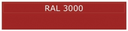 Kwasny RAL 3000 - ohnivě červená, saténová - 400ml sprej