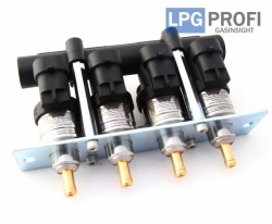 Vstřikovače LPG Barracuda B lišta 4V komplet 130Nl/min