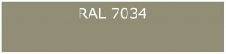 Kwasny RAL 7034 - šedožlutá  - 400ml sprej