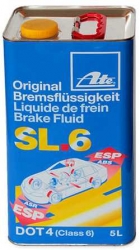 ATE -  SL.6 DOT 4, Brzdová kapalina pro ESP 5L