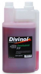 Divinol - Zweitaktöl FF, polosyntetický motorový olej 2T, dávkovací láhev 1L