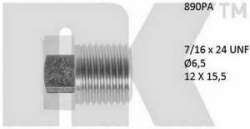 NK - koncovka brzdové trubky průměr 6,5mm, 7/16 x 24 UNF, 12x15,5mm