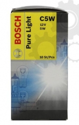 BOSCH - C5W - 12V 5WSV8,5-8 10ks