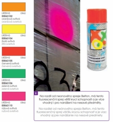 MAX COLOR - FLUORESCENČNÍ SPREJ 400ml