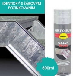 RUST-OLEUM - GALVA PLUS zinko-hliníkový sprej  500ml
