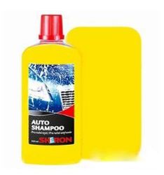 SHERON Autošampon s voskem 500 ml + houba