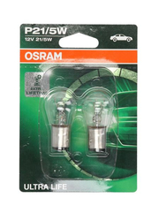 OSRAM  P21/5W  12V 5/21W BAY15D Ultra Life 2ks