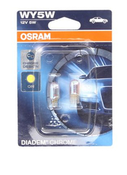 OSRAM  WY5W 12V 5W W2,1X9,5D Diadem Chrome sada