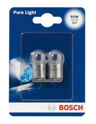 BOSCH R5W  12V 5W BA15S Pure Light, s paticí sada