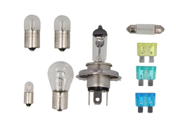 PHILIPS Bulb socket 24V (H4; C5W/P21W/R10W/R5W/T4W + fuses: 30; 20; 15A MasterDuty Minikit)