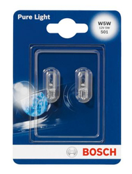 BOSCH  W5W  12V 5W W2,1X9,5D Pure Light 2ks