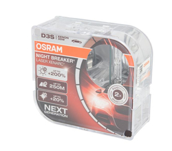 OSRAM D3S  42V 35W PK32D-5  Xenarc Night Breaker Laser 2ks