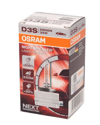 OSRAM D3S 42V 35W PK32D-5 Xenarc Night Breaker Laser 1ks