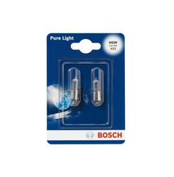 BOSCH H6W 12V 6W BAX9S Pure Light 2ks