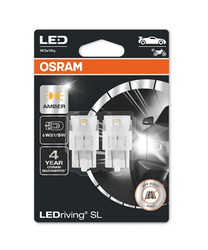 OSRAM  LED W21/5W  12V 1W W3X16Q Ledriving Standard 2ks