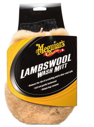 Meguiar's Lambswool Wash Mitt - mycí rukavice z pravé jehněčí vlny