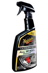 Meguiar's Ultimate All Wheel Cleaner - náš nejúčinnější, pH neutrální čistič na kola s přebarvováním do ruda, 709 ml
