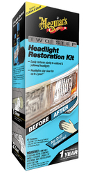 Meguiar's Two Step Headlight Restoration Kit - revoluční dvoukroková sada na oživení světlometů