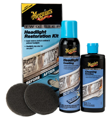 Meguiar's Two Step Headlight Restoration Kit - revoluční dvoukroková sada na oživení světlometů