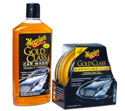 Meguiar's Gold Class Wash & Wax Kit - základní sada autokosmetiky pro mytí a ochranu laku