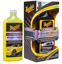 Meguiar's Ultimate Wash & Wax Kit - základní sada autokosmetiky pro mytí a ochranu laku