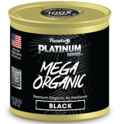 Osvěžovač vzduchu Paradise Air Mega Organic Air Freshener 78 g, vůně Black