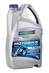 RAVENOL Motobike 4-T Ester 15W50 4 L
