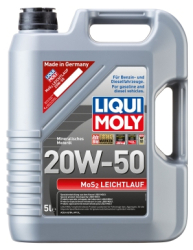 Motorový olej LIQUI MOLY MoS2 Leichtlauf 20W-50 5L