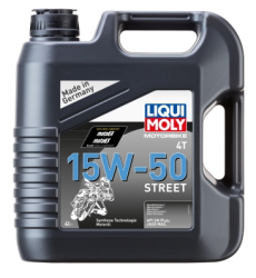 LIQUI MOLY Motorový olej 4T 15W50 Street 4L