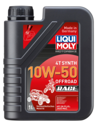 LIQUI MOLY Syntetický motorový olej 4T 10W50 1L