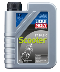 LIQUI MOLY Motorový minerální olej 2T Basic Scooter 1L