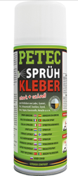 PETEC  Nástřikové lepidlo ve spreji 0.4l