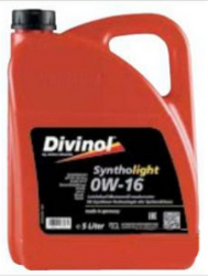 DIVINOL Syntetický motorový olej 0W16 5L