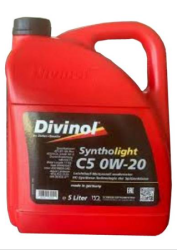 DIVINOL Syntetický C5 motorový olej 0W20 5L