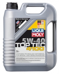 Liqui Moly - MOTOROVÝ OLEJ TOP TEC 4100 5W-40 5 litrů