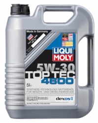 Liqui Moly - MOTOROVÝ OLEJ TOP TEC 4600 5W-30 5 litrů