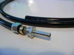 Trubka PVC 6mm pro LPG KIT 6m s koncovkami OMB - rovné