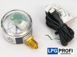 Snímač tlaku CNG v nádrži - manometr s elektronickým snímáním fi