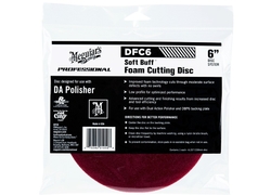 Meguiar's Soft Buff Foam Cutting Disc 6