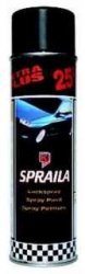 Auto-K Spraila barevný sprej, černá matná - 400ml Kwasny