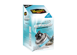 Meguiar's Air Re-Fresher Odor Eliminator - New Car Scent - čistič klimatizace + pohlcovač pachů + osvěžovač vzduchu, vůně nového auta, 57 g