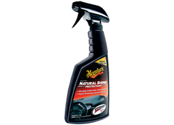 Meguiar's Natural Shine Vinyl & Rubber Protectant - ochrana interiérových plastů, přirozený vzhled (nedodává lesk), 473 ml