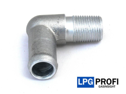 Kolínko vody reduktoru IMPCO D-16/R 3/8´´ Cobra, hliníkové