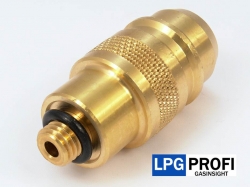 Redukce koncovky tankování LPG z Ital/CZ in M12 na Portugal/E - 