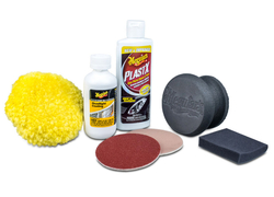 Meguiar's Heavy Duty Headlight Restoration Kit - kompletní sada na renovaci silně poškozených světlometů