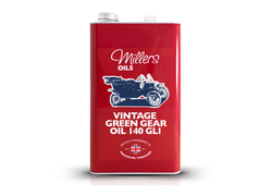Minerální převodový olej Millers Oils - Vintage Green Gear Oil 140 GL1 5l