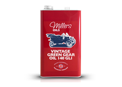 Minerální převodový olej Millers Oils - Vintage Green Gear Oil 140 GL1, objem: 5l